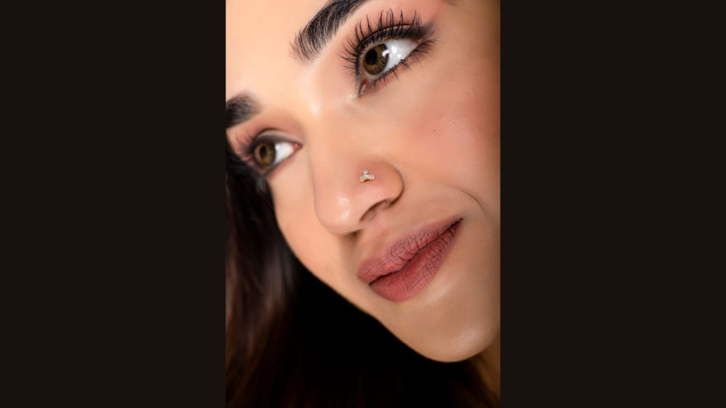 White Gold Nose Pin 2026