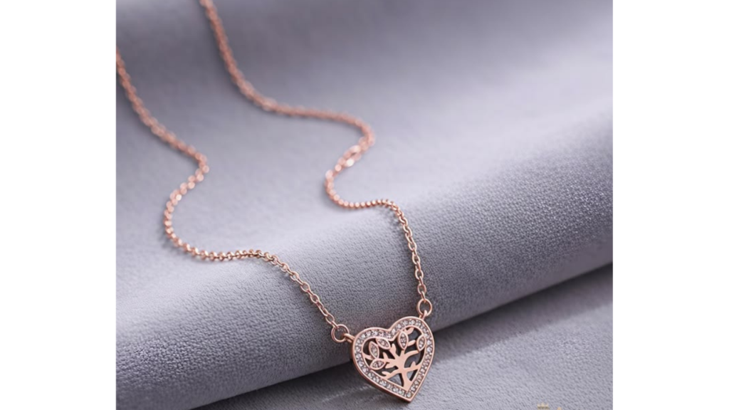 Rose Gold Heart Pendant 2026 Price, Designs, Latest, Women