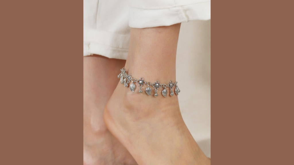 Antique Silver Anklet Design 2026